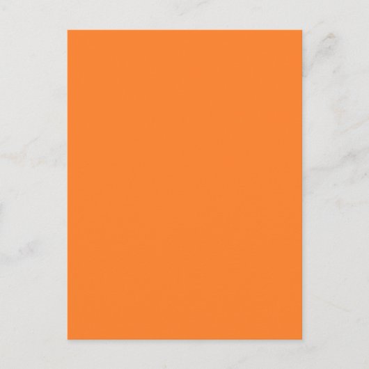 Carte Postale Orange (Devant)