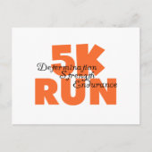 Carte Postale Orange à 5 000 tr/min (Devant)