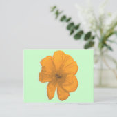 Carte Postale Orange Aid/ PopArt Flower (Debout devant)
