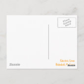 Carte Postale Orange Aid/ PopArt Flower (Dos)