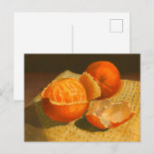 Carte Postale Orange Art (Devant / Derrière)