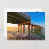Carte Postale Orange Beach, Alabama (Devant / Derrière)