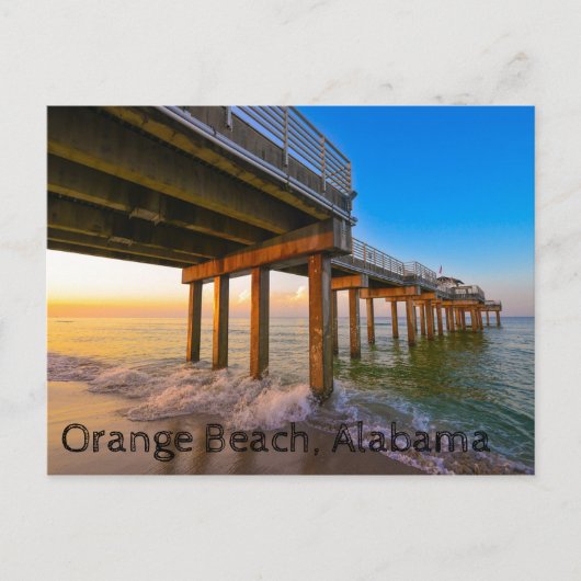 Carte Postale Orange Beach, Alabama (Devant)