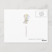 Carte Postale Orange Bird (Dos)