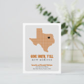 Carte Postale Orange Brûlé Pars Sud, Y'all Moving (Debout devant)