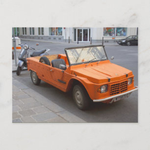 Carte Postale Orange Citroën Mehari