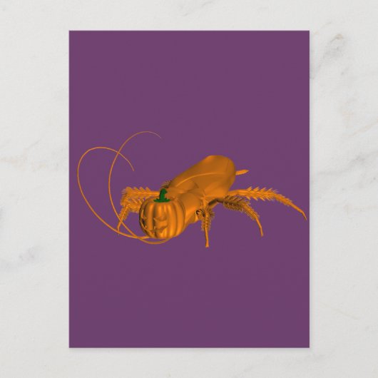 Carte Postale Orange Cockroach (Devant)