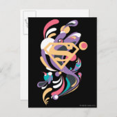 Carte Postale Orange couleur (Devant / Derrière)