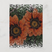 Carte postale Orange Daisy Balls (Devant)