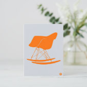 Carte Postale Orange Eames (Debout devant)