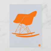 Carte Postale Orange Eames (Devant)