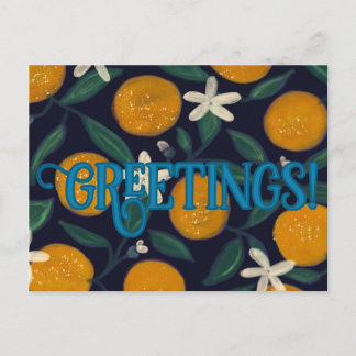 Carte Postale Orange êtes-vous ravi