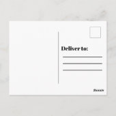 Carte Postale Orange Fall / Autumn Leaves Photo Merci (Dos)