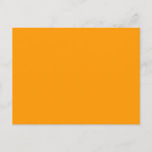 Carte Postale Orange #FF9900