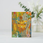 Carte Postale Orange Ganesha (Debout devant)