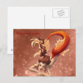 Carte postale Orange Nix (Devant / Derrière)