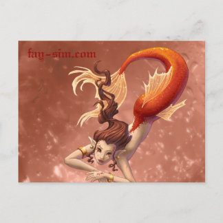Carte postale Orange Nix