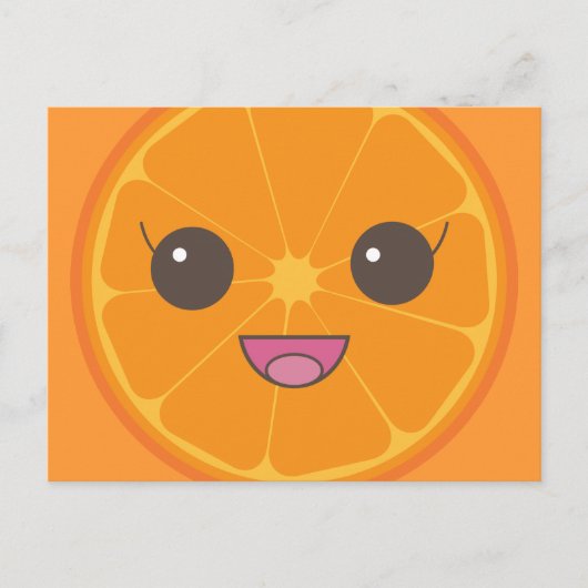 Carte Postale Orange pas banane (Devant)