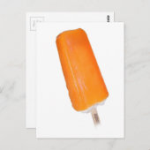 Carte Postale Orange Popsicle (Devant / Derrière)