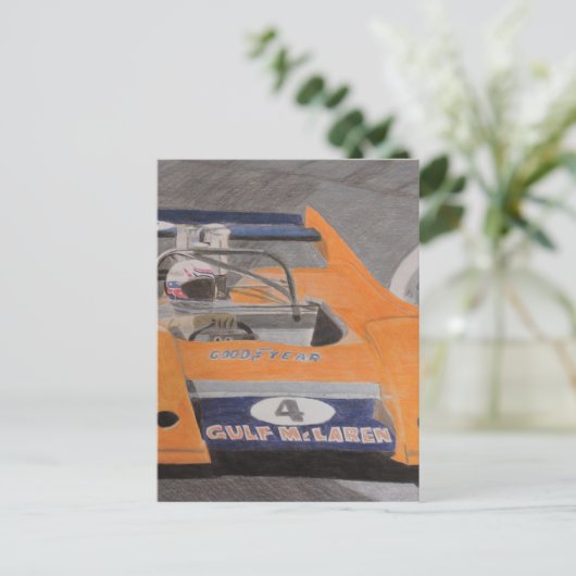 Carte Postale Orange Thunder (Debout devant)