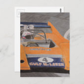 Carte Postale Orange Thunder (Devant / Derrière)