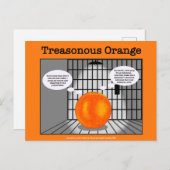 Carte Postale Orange traître (Devant / Derrière)