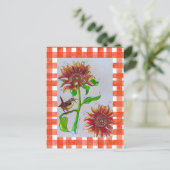 Carte postale Orange Wren (Debout devant)