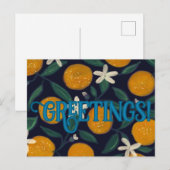 Carte Postale Orange You Glad (Devant / Derrière)