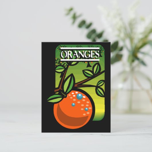 Carte Postale Oranges (Debout devant)