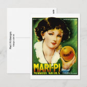 Carte Postale Oranges de Mari Pi (Devant / Derrière)