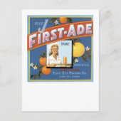 Carte Postale Oranges de marque Blue J First-Ade (Devant)