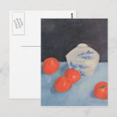 Carte Postale Oranges et persimmons (Devant / Derrière)