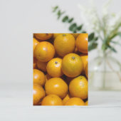 Carte Postale Oranges fruits Floride marché orange (Debout devant)