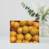 Carte Postale Oranges fruits Floride marché orange (Debout devant)