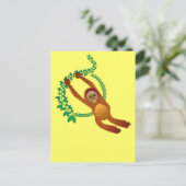 Carte postale Orangoutan (Debout devant)