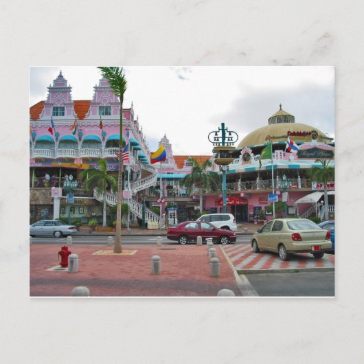 Carte Postale Oranjestad Aruba (Devant)