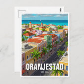 Carte Postale Oranjestad Aruba Travel (Devant / Derrière)