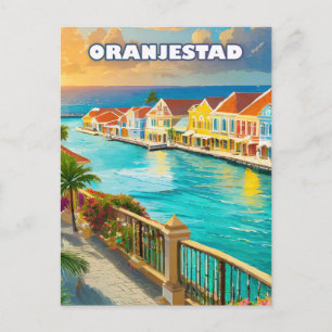 Carte Postale Oranjestad, Caribbean jewel