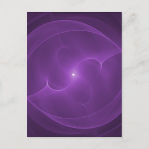 Carte Postale Orb d'énergie violet