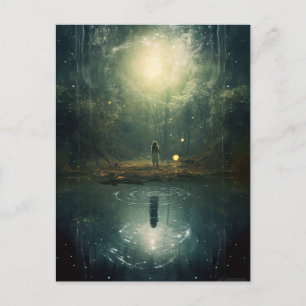 Carte Postale Orbes de lumière