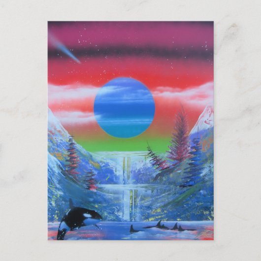 Carte postale Orca (Devant)