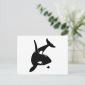 Carte Postale orca dolphin delphin schwer (Debout devant)