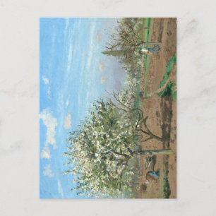 Carte Postale Orchard à Bloom, Louveciennes Camille Pissarro