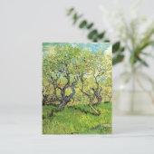 Carte Postale Orchard à Blossom par Vincent van Gogh (Debout devant)