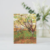 Carte Postale Orchard à Blossom par Vincent van Gogh (Debout devant)