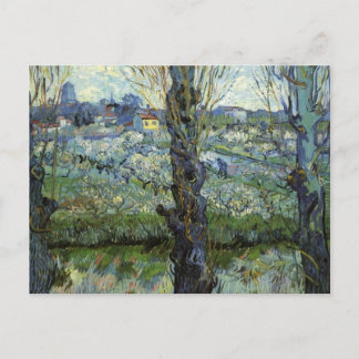 Carte Postale Orchard Blossom, Vue sur Arles, Vincent Van Gogh