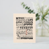 Carte Postale Orchestre de musique (Debout devant)