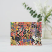 Carte postale Orchid Cats (Debout devant)