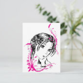 Carte postale - Orchidée (Debout devant)