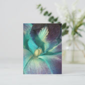 Carte Postale Orchidée bleue et violette près (Debout devant)